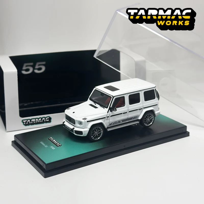 Tarmac Works 1:64 TW G63 Edition 55 White alloy car model