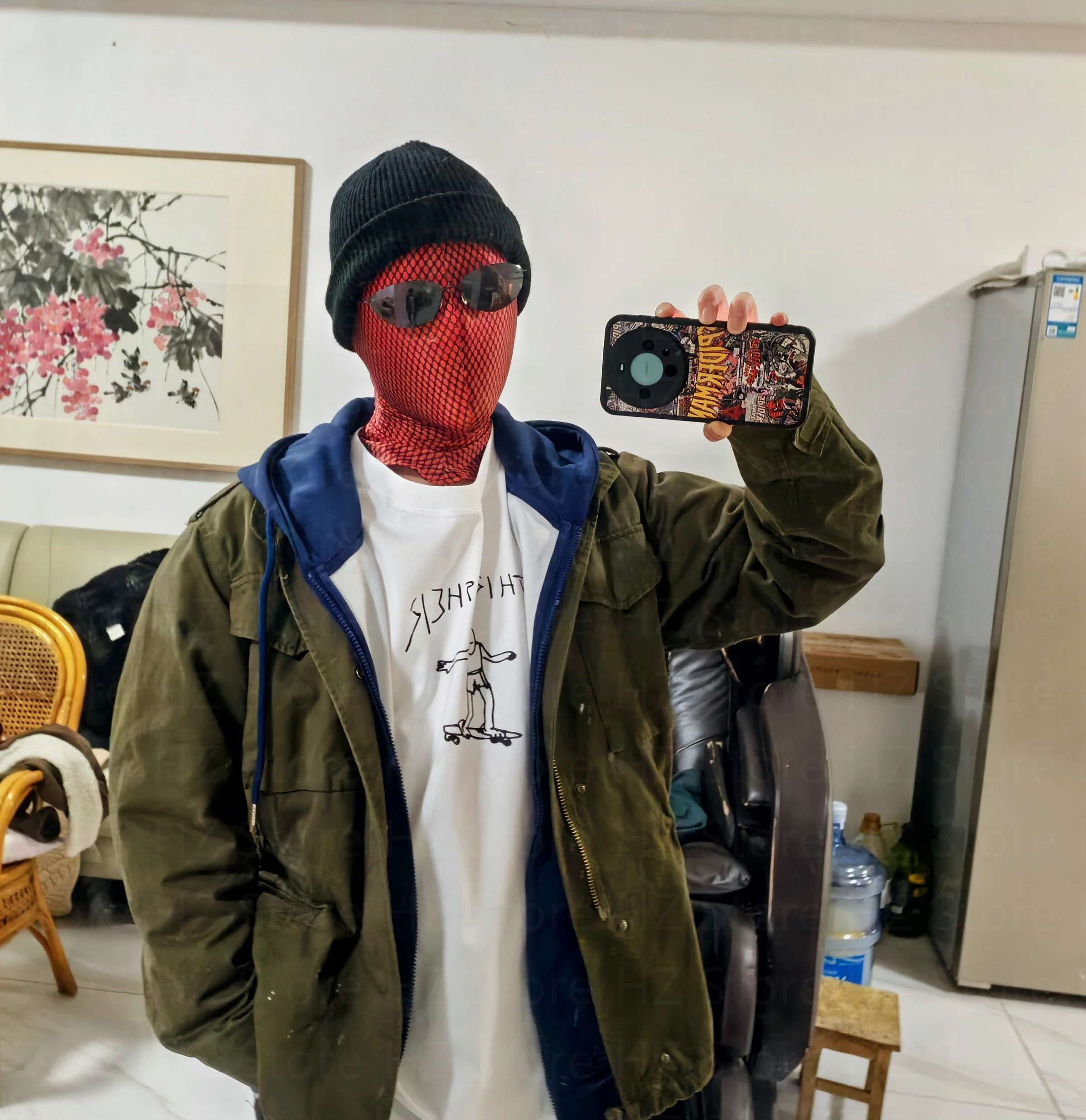 Koszulka Amazing Spider-Man 2 Peter Garfield Andrew, Kostium Superbohatera Cosplay, Bawełniana Replika Koszuli na Prezent Urodzinowy dla Mężczyzny