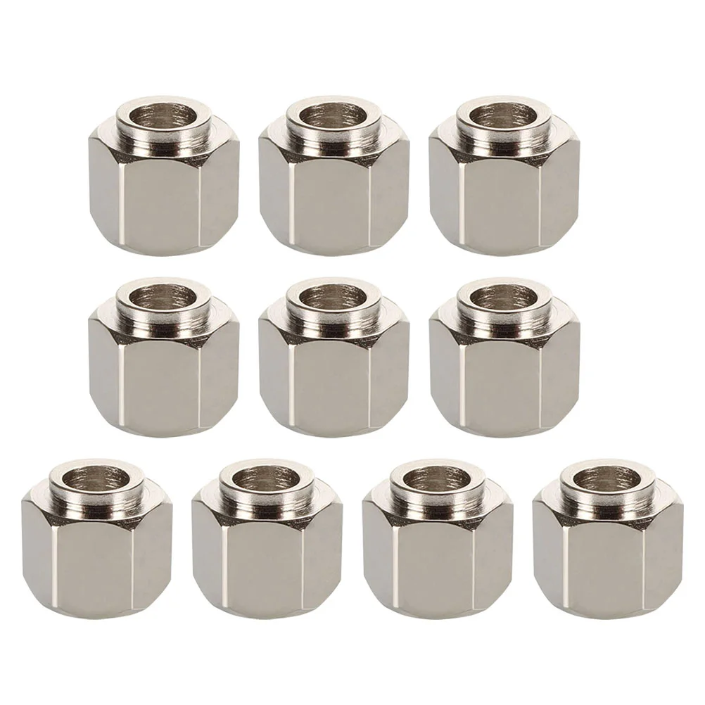 

12 Pcs Eccentric Nut D Printer Parts Column Hexagonal Nuts for V Wheel Stainless Steel 3D