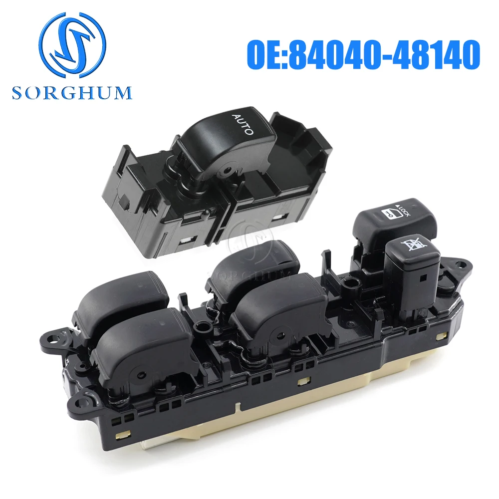 

SORGHUM Electric Window Master Switch 84040-60052 84040-48120 For Toyota Land Cruiser 120 Prado 2002-2010 Glass Lifter Switch