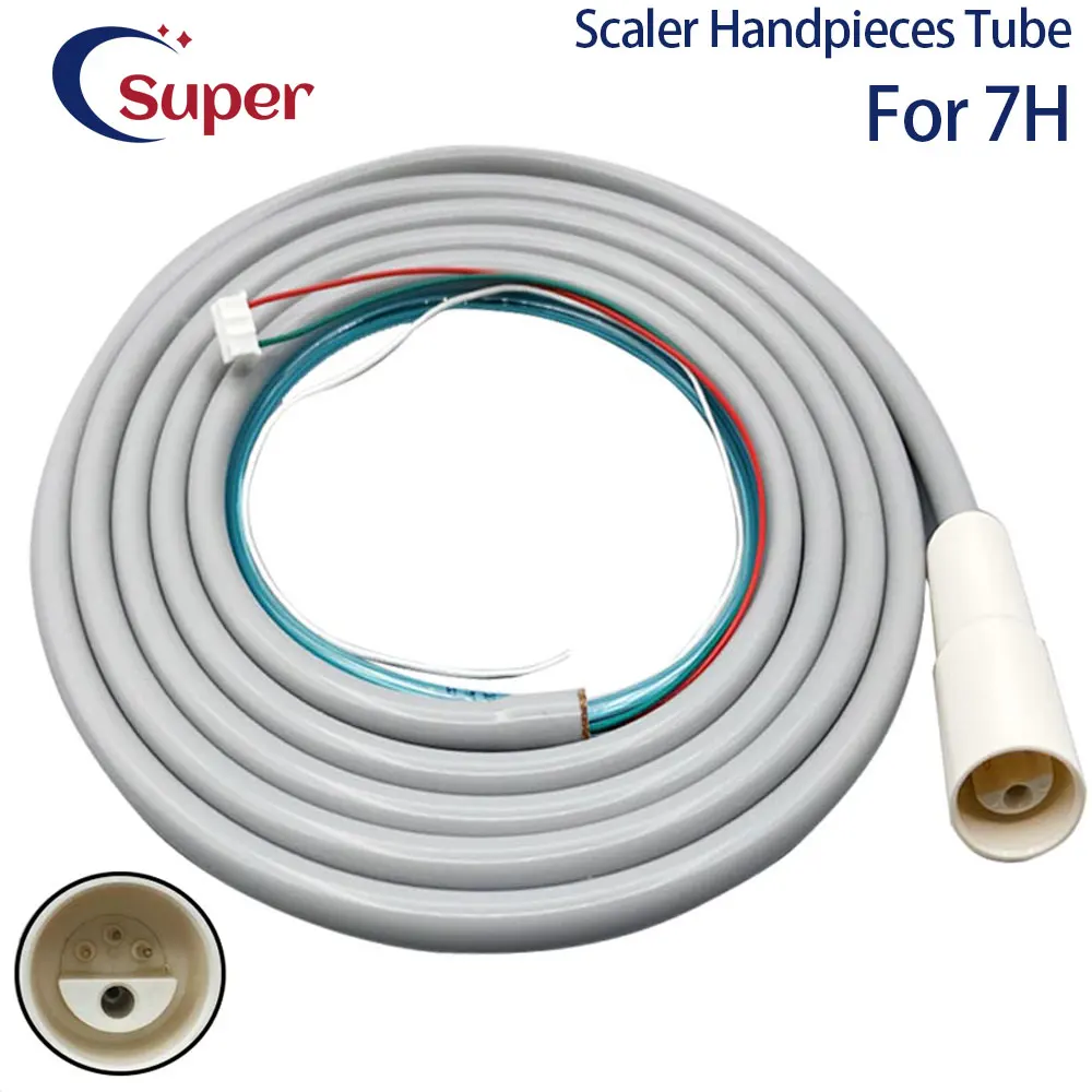 Dental Scaler Detachable Cable Tube 7H  Ultrasonic Scaler handpiece Cable Pipe Hose Fit D*E Sat*lec E*S Woodpec*er