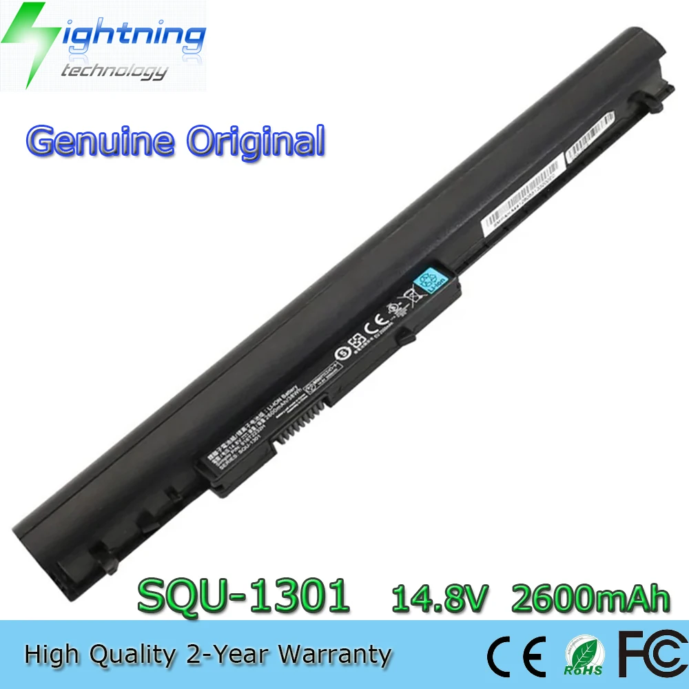 

New Genuine Original SQU-1301 14.8V 2600mAh Laptop Battery for LG LG15N365 CQB-924 Haier X3P Series SQU-1309 SQU-1302 91672232H