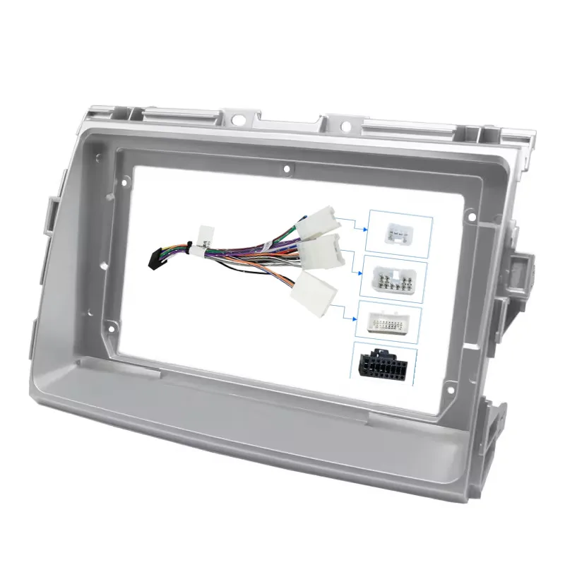 9-Zoll-Autoradio-Blende für Toyota Previa/Estima/Tarago Auto-Stereo-Player DVD-Panel Dash Kit Rahmen Lünette Frontplatte