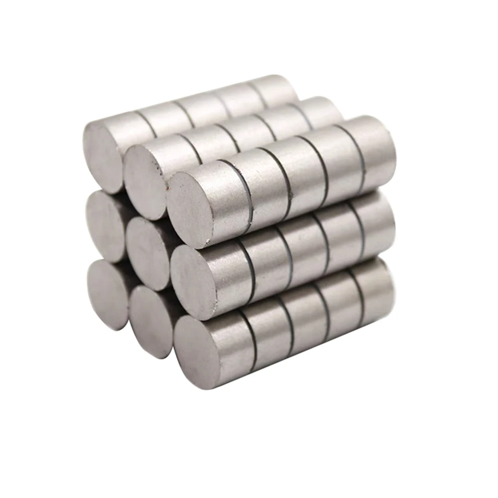 10Pcs Superb Round Samarium Cobalt 350° High Temperature Resistant Strong Permanent Magnet 2x2 3x2 4x2~8x2mm Disc SmCo Magnets