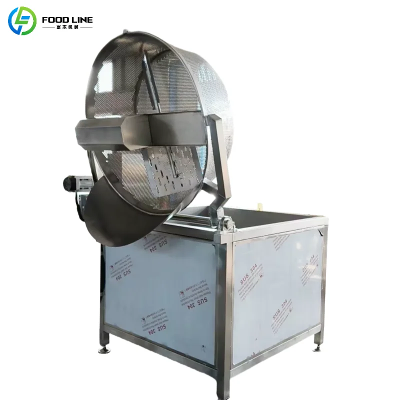 Customized Industrial Electric Heating Deep Fryer SUS 304 Stainless Steel for Fried Chicken Wings & Fast Food 3