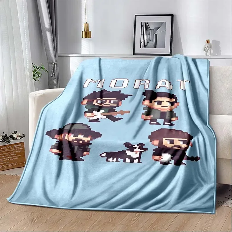 Morat Music Band Printed Flannel Blanket Soft Autumn and Winter Warm Plush Throw Blanket Adult Bedroom Sofa Bed Picnic Blanket