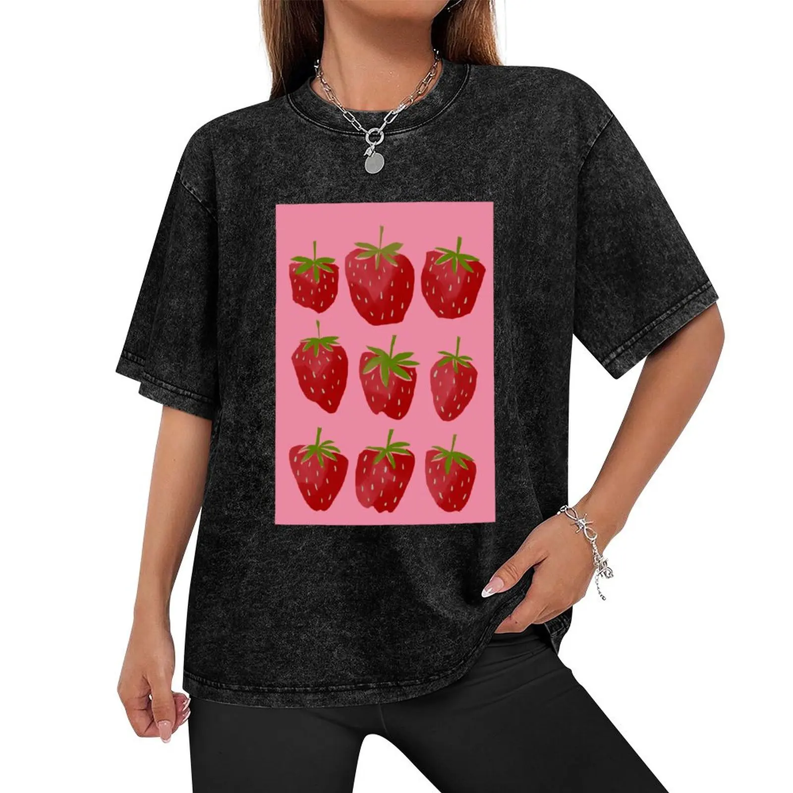 Gourmet strawberries T-Shirt anime figures vintage t shirts plain customs mens vintage t shirts