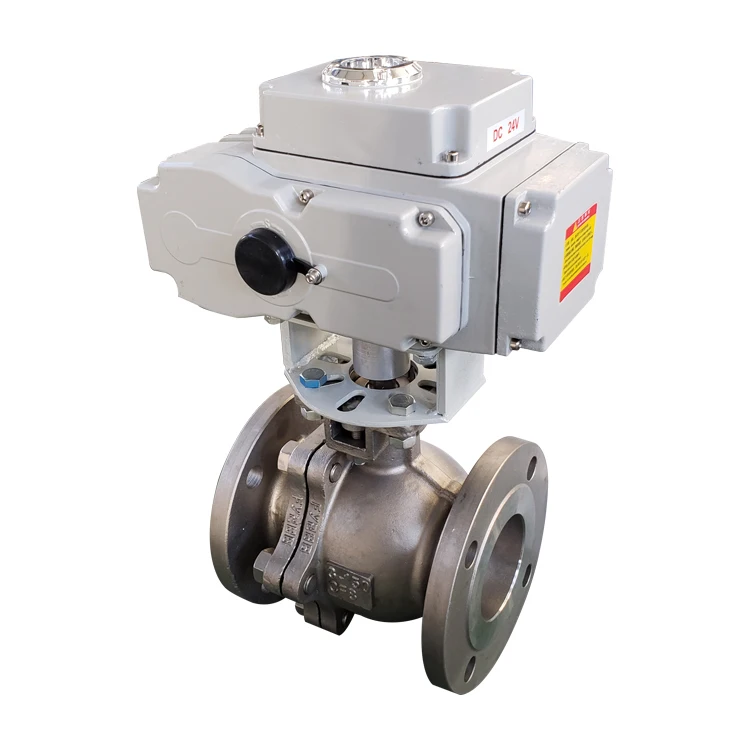 

DN150 Stainless Steel 304 Flange Electric Floating Ball Valve