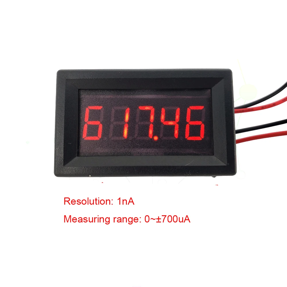 5-Digit DC Digital Milliampere Microammeter 700uA Micro Current Serial Port Modbus Communication