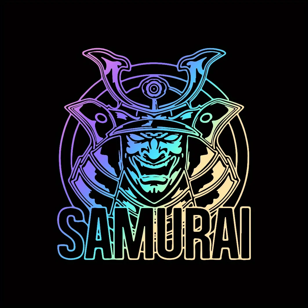 Japanese Warrior - Themed Samurai Car Decal, Stand Out Auto Sticker, Distinctive Automotive Styling Item