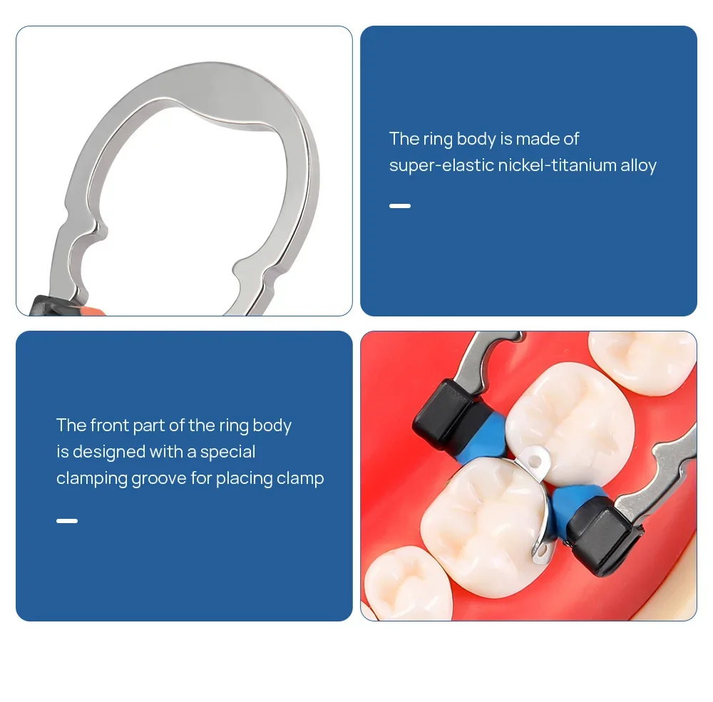 ental Matrix Bands Palodent Metal Matrix Titanium Clamping Ring Clamp Forceps Forming Clip Pliers V3 System - view 4