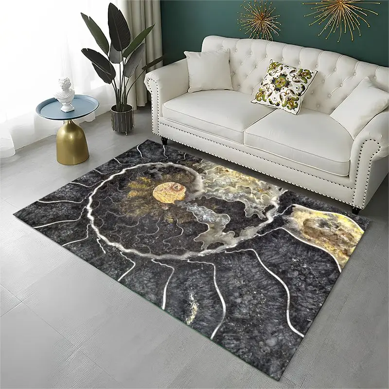 Ancient Dinosaur Fossils Large Area Rug Non-slip Durable Carpet for Bedroom Living Room Sofa Doormat Home Decor Floor Mat Gift