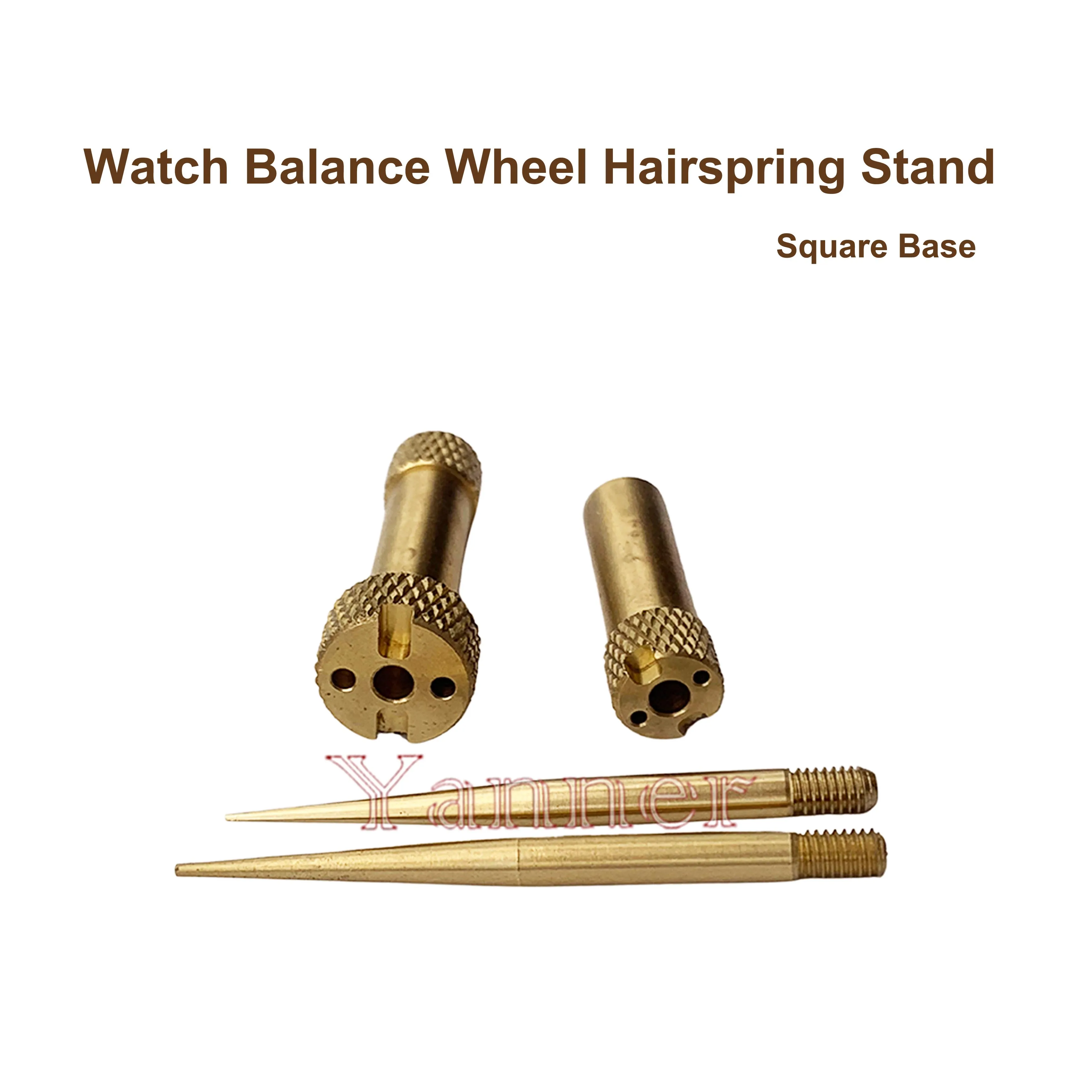 นาฬิกา Balance Wheel Hairspring ขาตั้งฐานสนับสนุนช่างซ่อมนาฬิกาสอบเทียบซ่อมเครื่องมือ