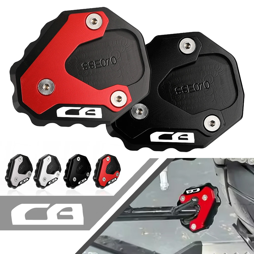 

CB 125R 300R 400X 500F 500X 650R cb Accessories Motorcycle Kickstand Foot Side Stand Extension Pad Support Plate Parts For HONDA