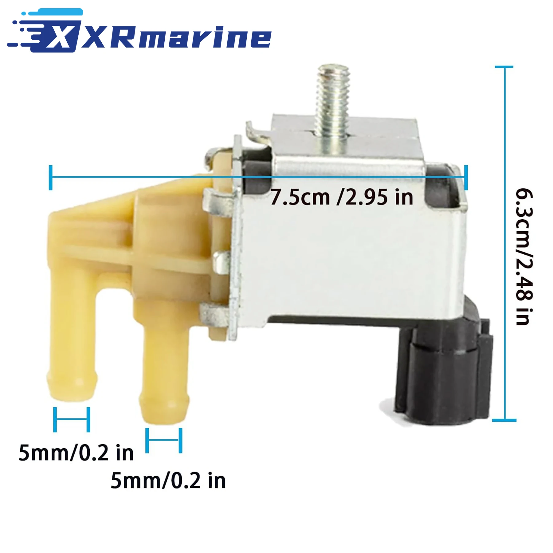 877805T Solenoid Valve for Mercury Marine 4 Stroke 30 35 40 50 60 HP Outboard Motor Replaces K005T48471 K5T48471 25341095 image 3