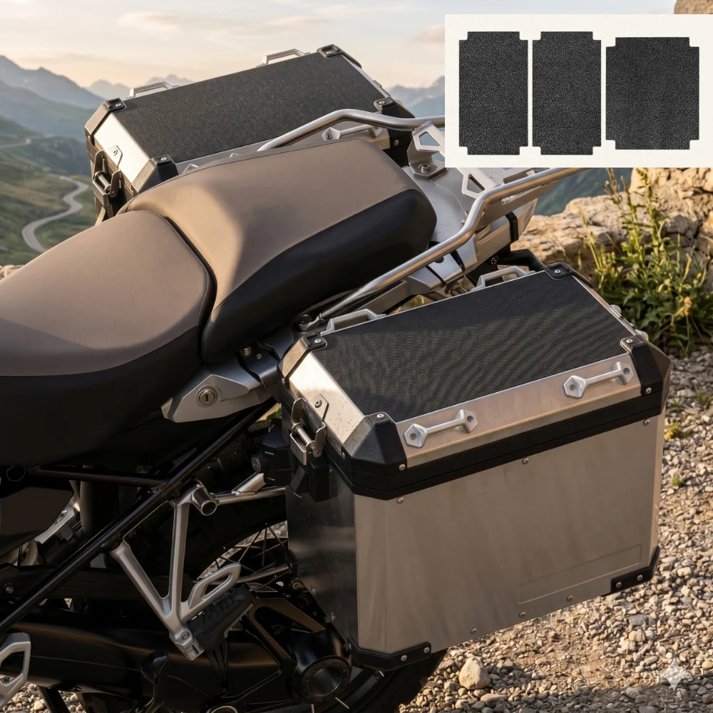 R1250GS Kofferraumaufkleber Seitenkoffer-Pads Motorrad-Kofferabdeckungs-Set für Gepäckkoffer für BMW R1200GS LC Adventure R 1250 GS ADV