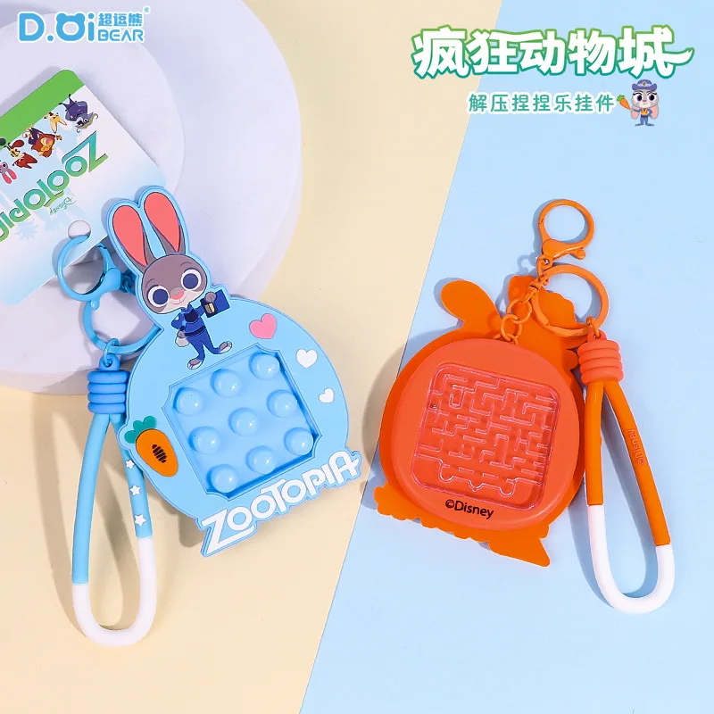 الكرتون Zootopia اسفنجي المفاتيح لعبة لتخفيف الضغط لطيف على ظهره سحر سيارة المفاتيح هدية للأطفال الكبار حفلة لصالح الجدة #2