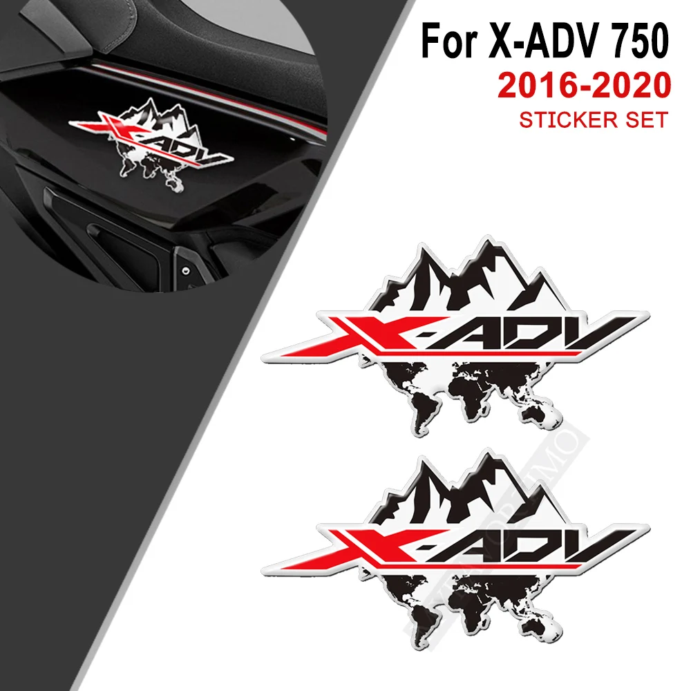 

2016 2017 2018 2019 2020 Motorcycle Fuel Tank Pad Protector Fairing Side Panel Sticker Emblem For HONDA XADV X-ADV 150 750