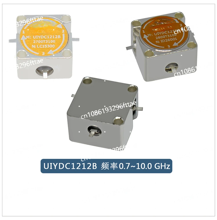 

5G Communication Frequency 0.7-10 GHz Embedded Circulator Multi-band RF Circulator with Wire