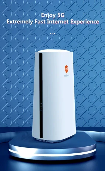 نمط جديد 1000 متر 5 جرام Cpe Wifi6 مودم راوتر لاسلكي 1m يدعم Wps 5g راوتر مع فتحة للبطاقات Sim