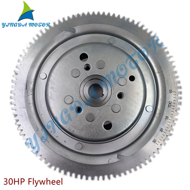 61T-85550-10-00 ROTOR ASSEMBLY,Flywheel For Yamaha Outboard 15HP 30HP F20 40HP 60HP 85HP