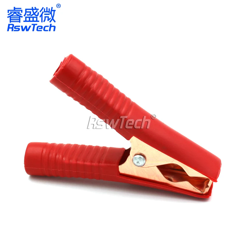 1PCS Alligator Clip Sheath Clip Small Battery Wire Power Grounding Test Big Duckbill Test Line