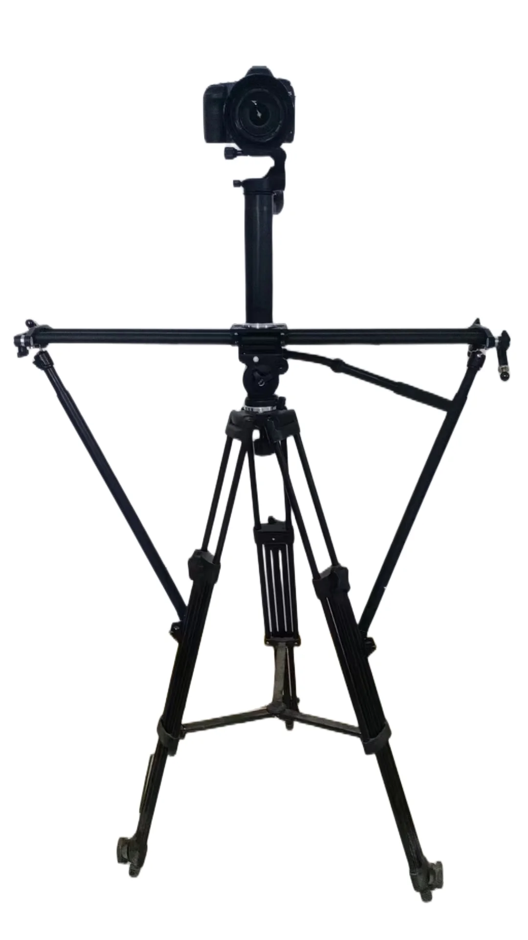 Jianmei 120 cm Camera Video Slider Rail Support Rod Bar for Slider Dolly Rail Track Photography Stabilizer System Tripod