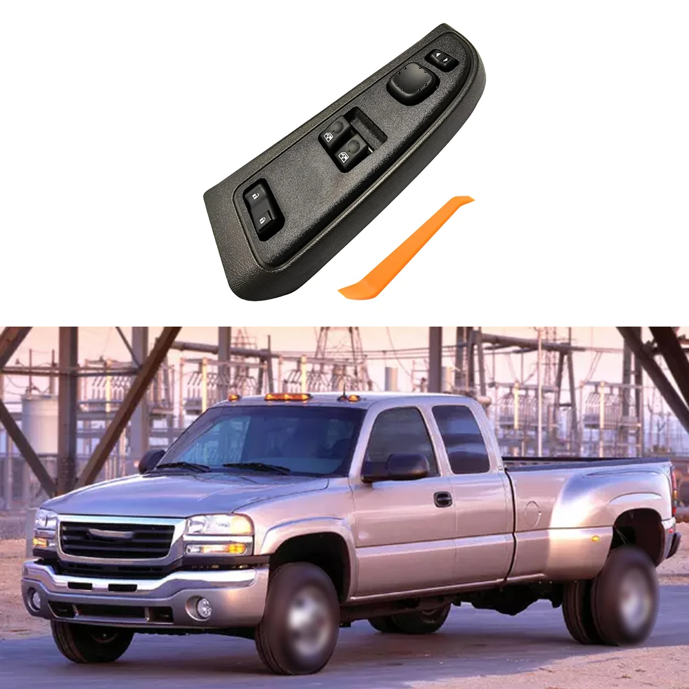 

Driver Side Power Window Switch for Chevrolet Silverado 1500 2500 3500 GMC Sierra 1500 2500 3500 920-023 DWS226 10398563