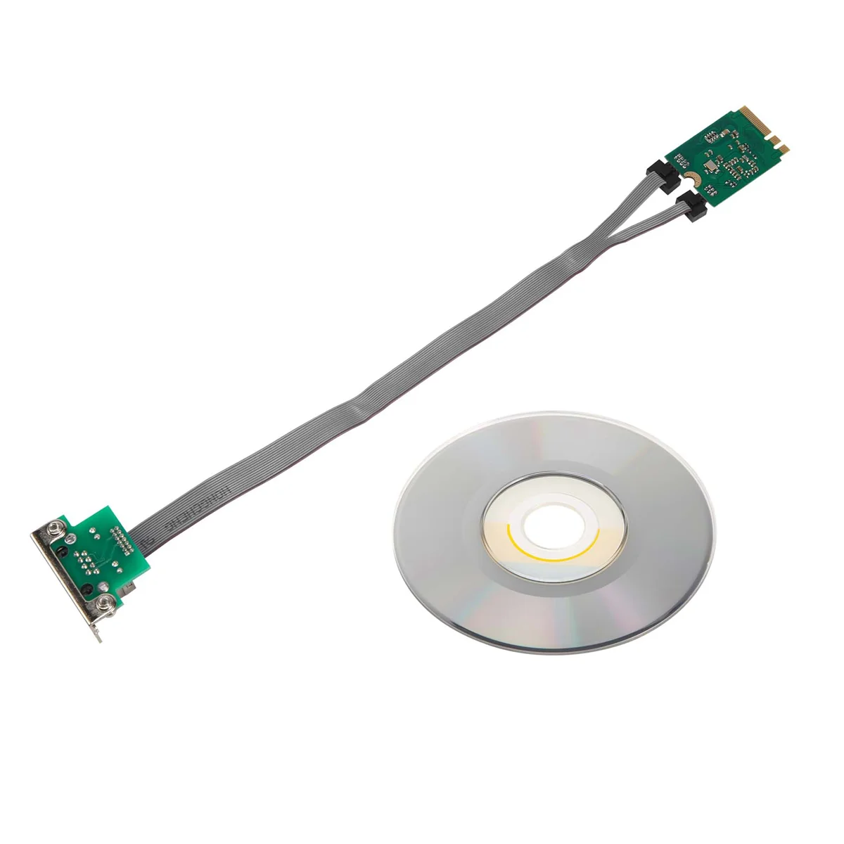 Mini tarjeta de red PCIE M.2 A + E A RTL8111F, tarjeta Gigabit Ethernet de un solo puerto, tarjeta de red Ethernet RJ45