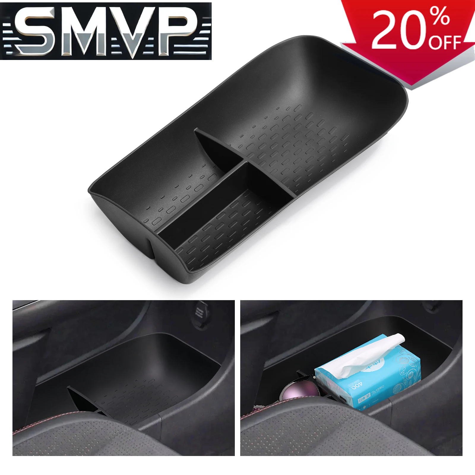 

Fit For Center Console Storage Tray Smart #3 Car Central Lower Layer Box Organizer Accessories Tidying