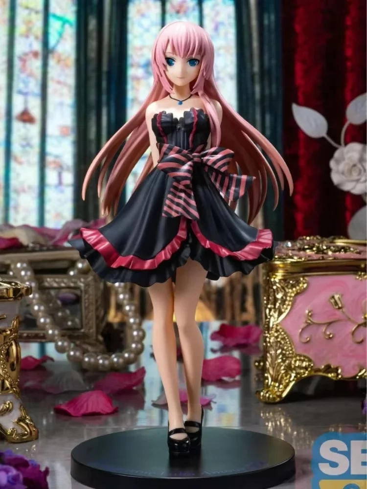 

In Stock Sega Spm Kaito Miku Lina Future Sound Division Arcade Future Sound Animation Doll Collection Model Toy Gift Original