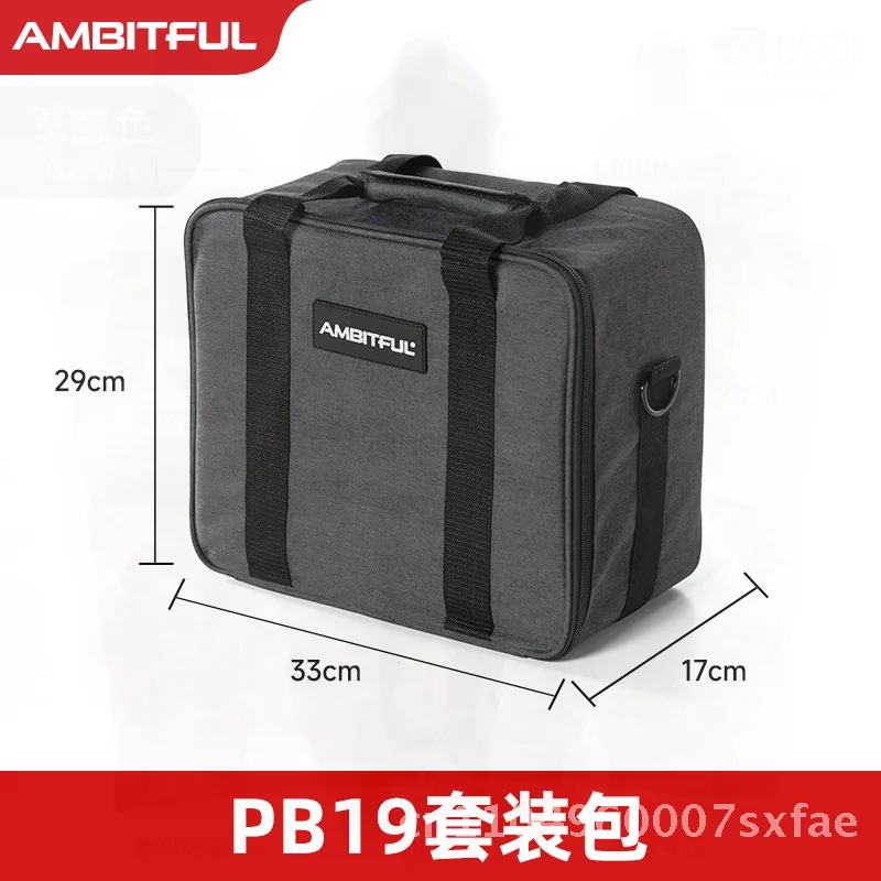 Ambitful Pb19 Borsa Fotografica Di Grande Capacità Borsa Per Cosmetici Portatile Per Fotocamera Reflex Mirrorless Borsa Singola Con Protezione Ispessita