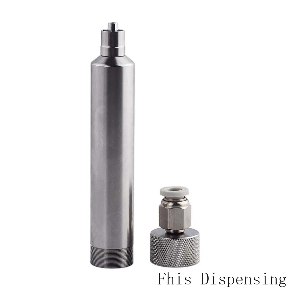 10cc 10ml Corrosion Resistant Stainless Steel Cones Metal Dispensing Syringe