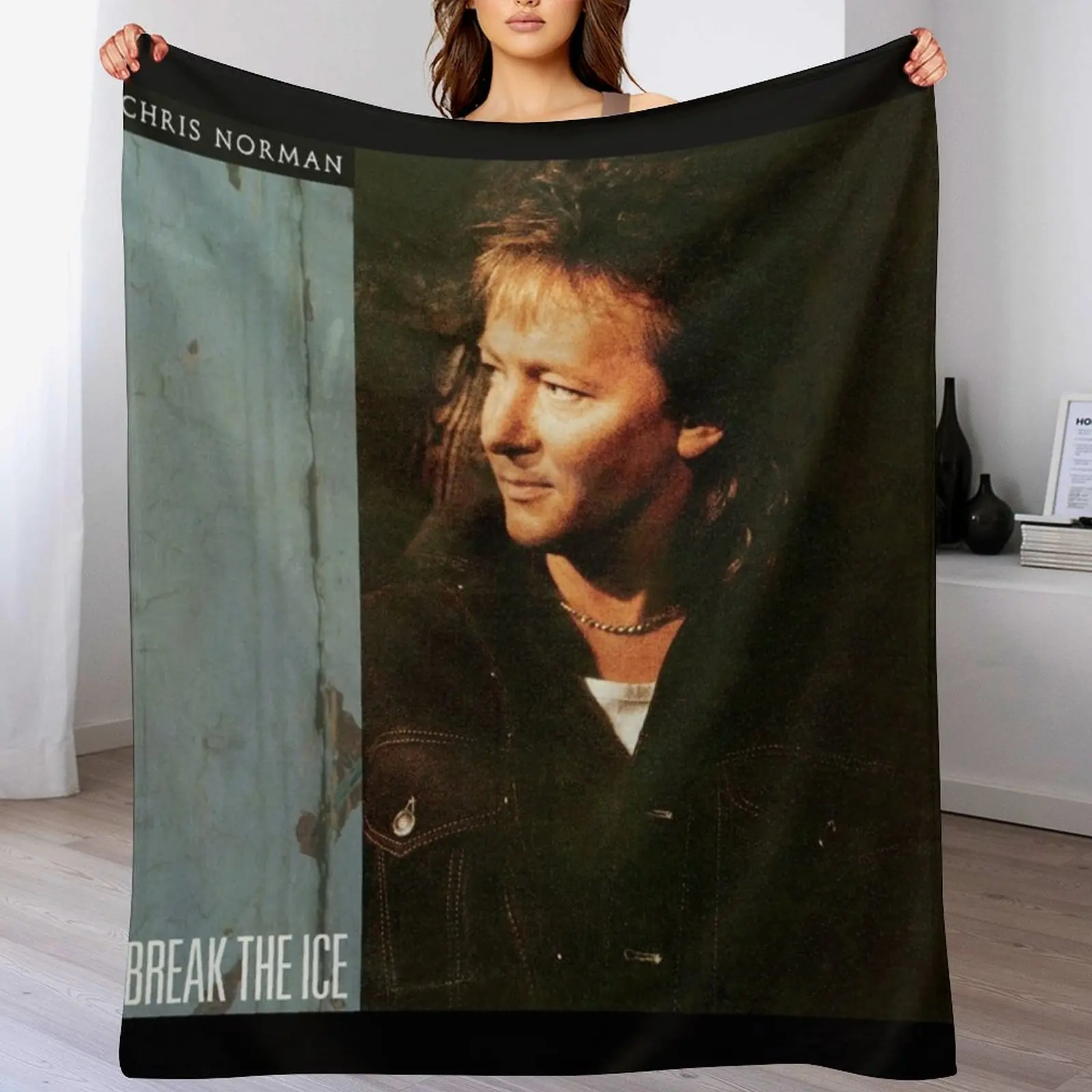Chris Norman break the ice (2) Throw Blanket Multi Purpose Soft Warm Blanket for Home Travel