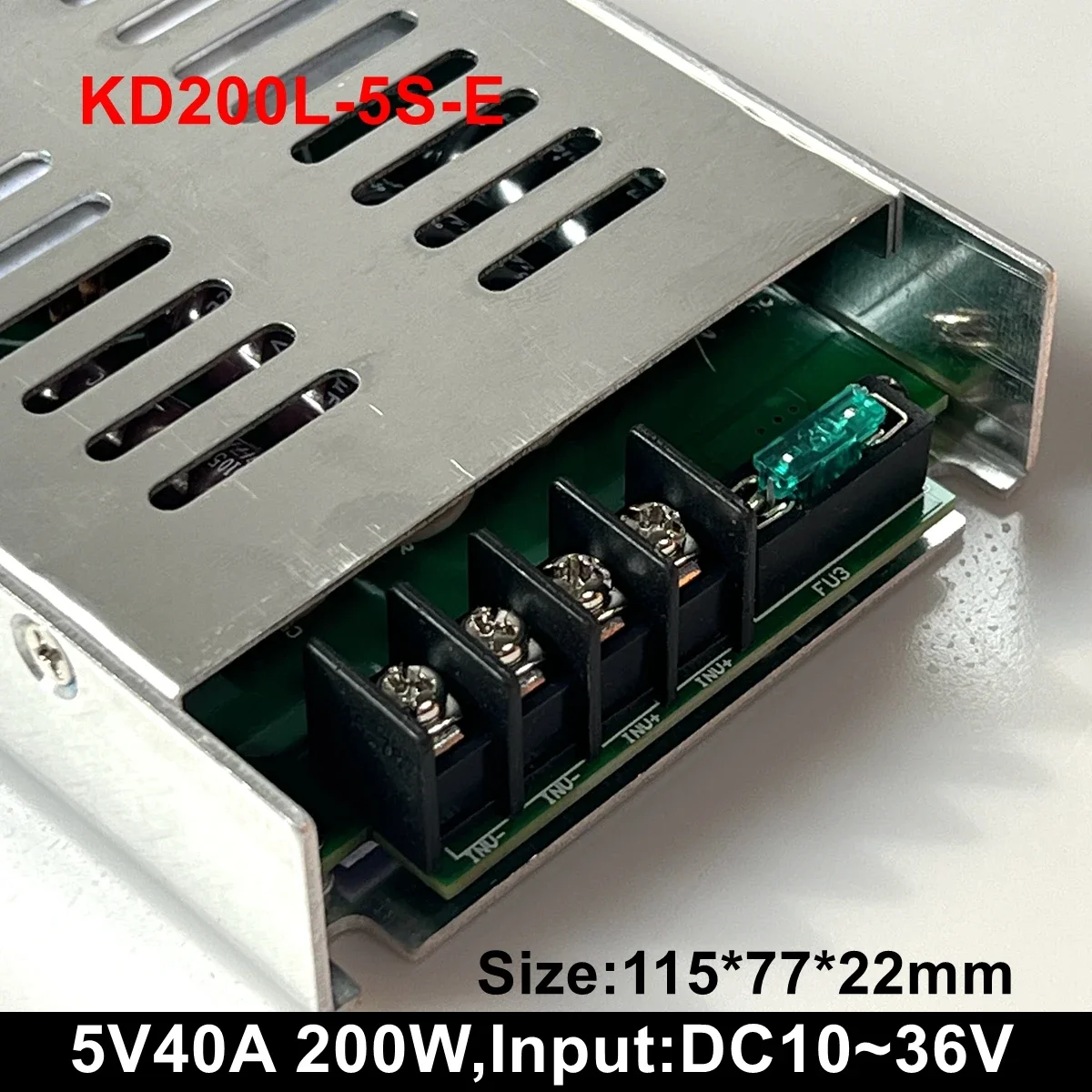 

5V40A 200W Slim Bus Scrolling Message LED Display Power Supply Input DC10~36V PSU