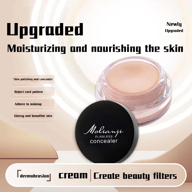 Corrector, corrector de cobertura total, efecto de maquillaje mate natural, base líquida resistente al agua y de larga duración, adecuado para Cov