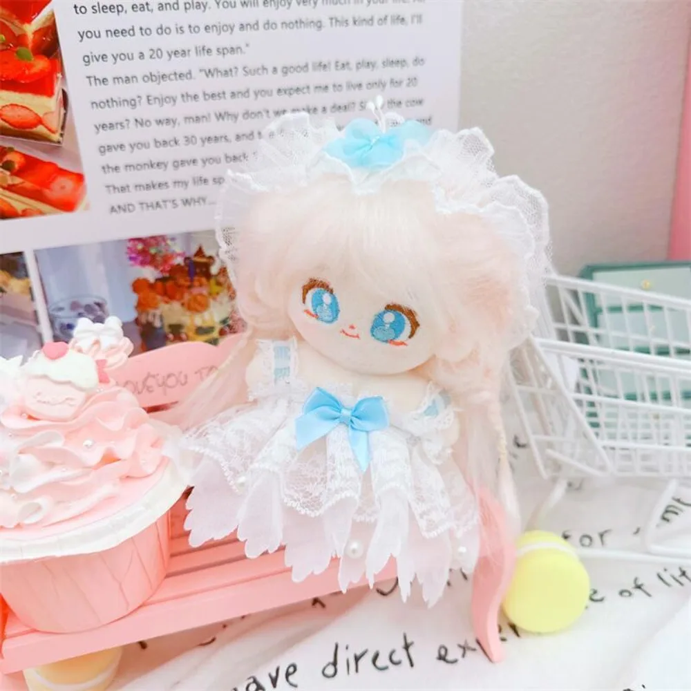 Dress Up 10cm Cotton Doll Clothes One-piece Dress Onesuit Star Doll Clothes Cartoon Animals No Attributes Dolls Clothes