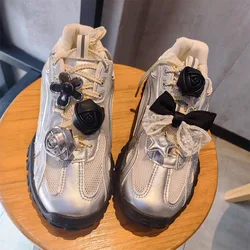 Cadarços elegantes para tênis, decoração fivela, couro, rosa, coração, sapatos encantos, novos acessórios, 1pc