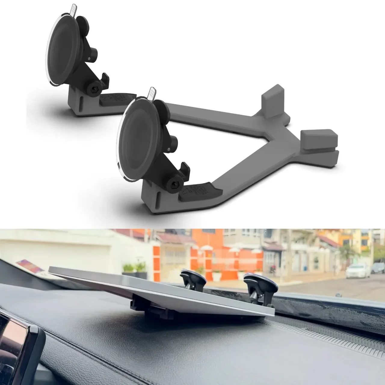 Car Windshield Suction Cup Holder for Starlink Mini Portable Antenna Mount Base High Stability Vehicle Bracket Stand