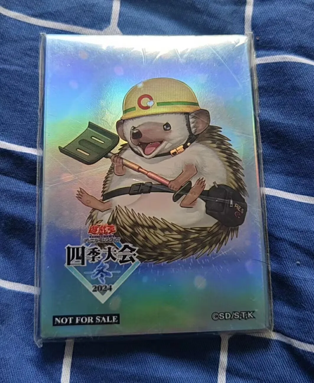20Pcs Yugioh KONAMI Duel Monsters Rescue Hedgehog Official Collection Sealed Card Protector Duelist Sleeves
