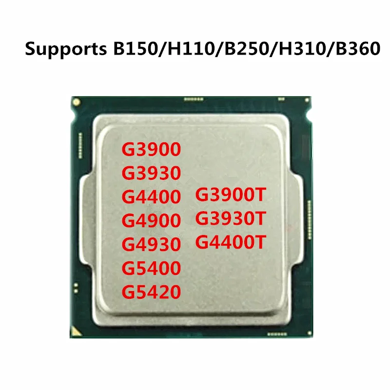 

G3900 3930 4400 4560 4600 4900 5400 5420 свободный чип CPU1151 pin T