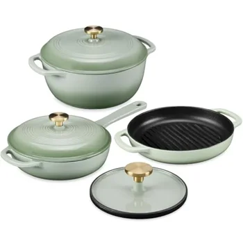 Black PFAS-Free Cast Iron Set 1