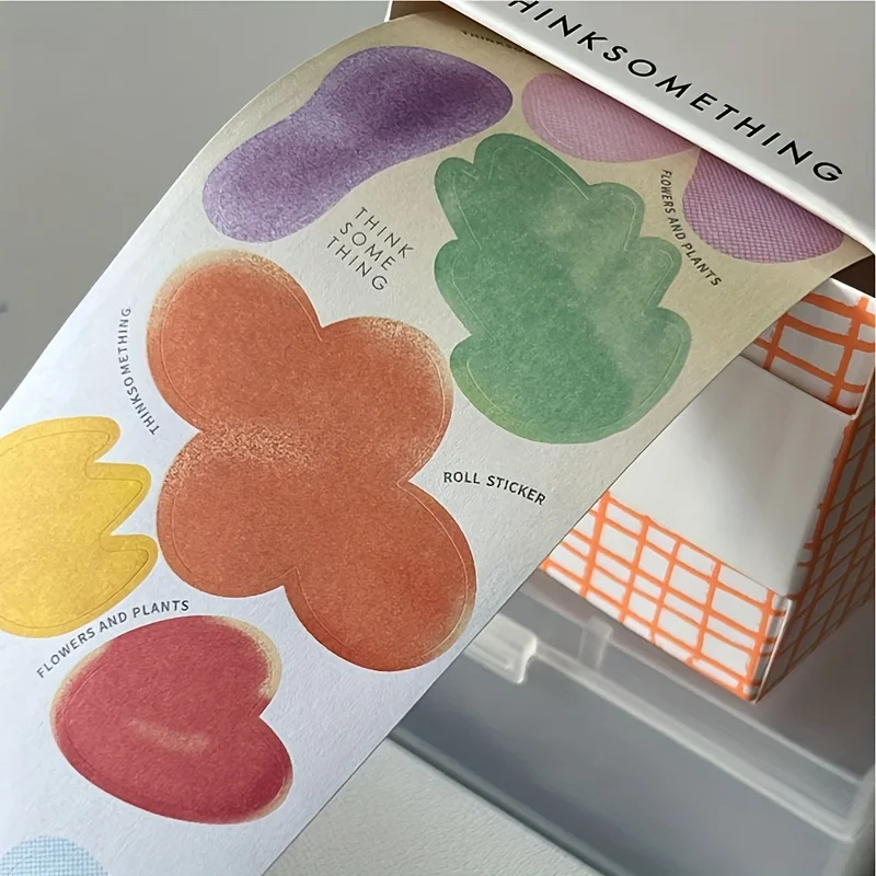 Korean Flower Pull-out Sticky Note Simple Instagram Style Sticky Full Sticky Sticky Sticky Sticky Note DIY Cute Sticker