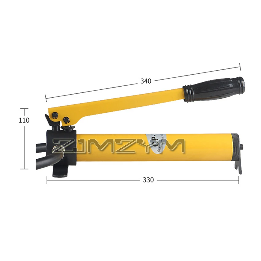 63Mpa 80KN Fire Hydraulic Door Opener Door Breaker Edge Lifting Device Claw Type Jack Door Breaker With CP-180 Manual Pump 20CC