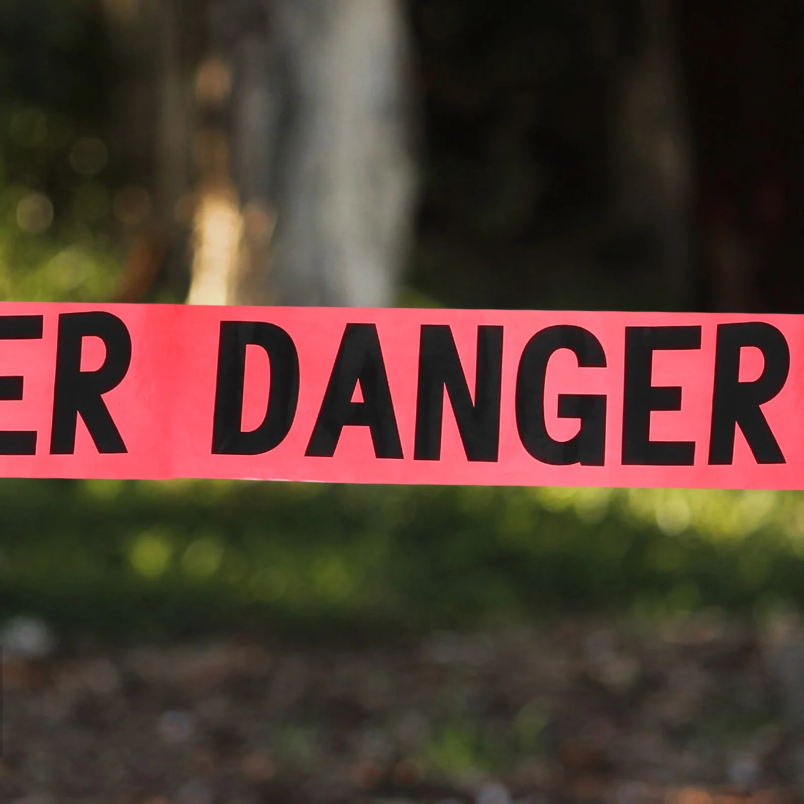 Red Danger Warning Tape Non Adhesive Hazard Safety Crime Scene Caution Barricade Stripe Tape Roll 100m Safety Warning Tapes