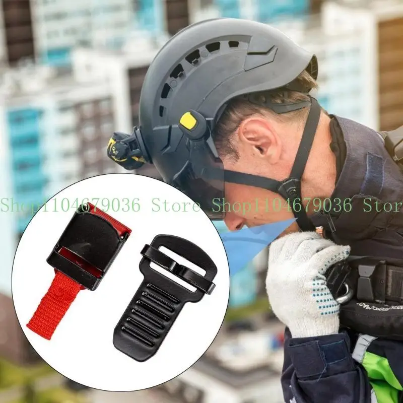 652F Helmets Quick Buckle Systems Chin Strap Adapter Full Face Helmets Buckle Helmets Strap Buckle for Motorcycle Helmets