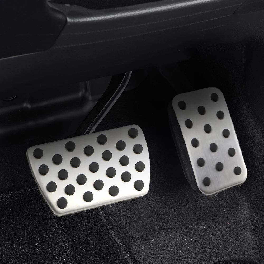 AT MT الدواسات لهوندا سيفيك CRV CR-V اليشم أكورد إليسيون أوديسي الغاز الوقود الفرامل القدم الراحة دواسة لوحة غطاء مراتب مضاد للماء عالي الجودة