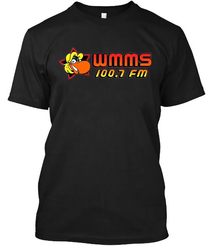 Limited New WMMS American Radio Station The Buzzard Graphic Retro T-Shirt S-4XL