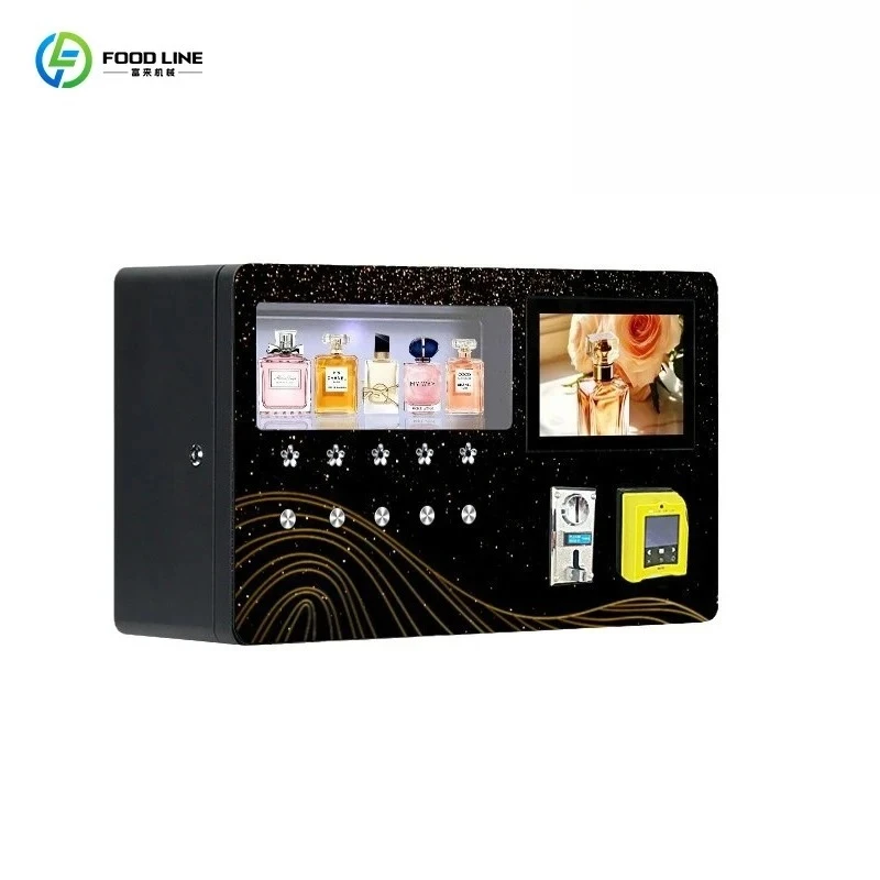 

Customized Smart Self Service Perfume Vending Machine Automatic Perfume Sampling Machine Refillable for Department Store