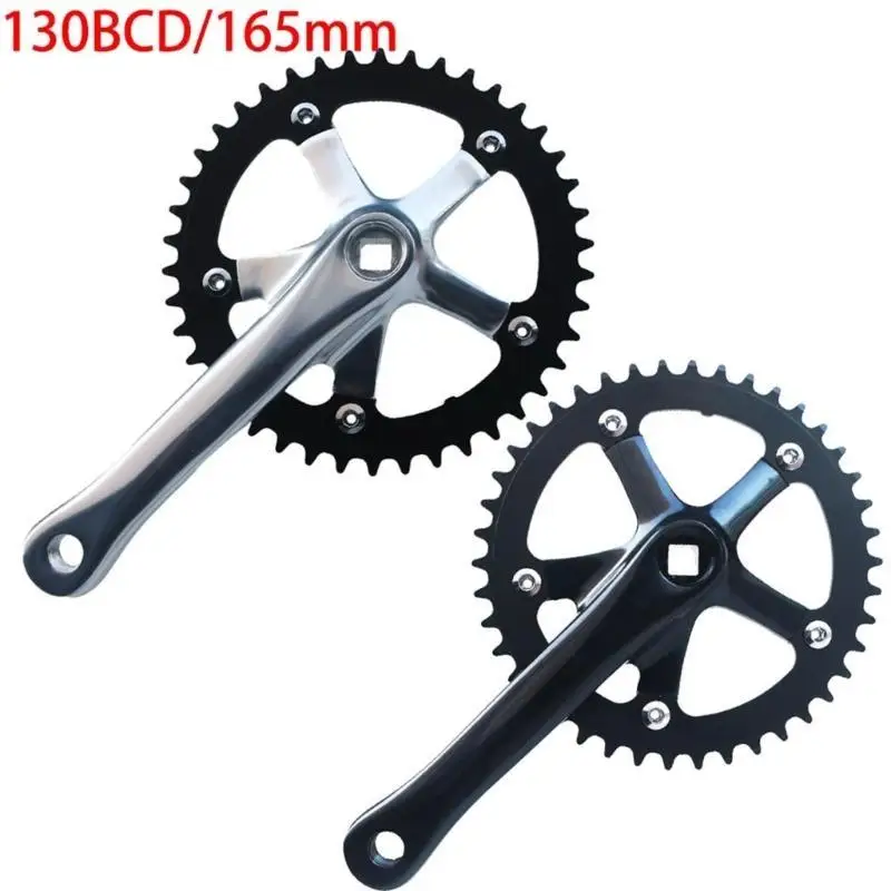 

652F Aluminum Alloys Cranks Suit Durability Bike Crankset Bottom Brackets Cranks